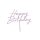 Cake Topper Lila Acryl - Happy Birthday