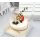 Kuchen Box transparent Tortenverpackung - 17x17x12,5 cm - Schwarz
