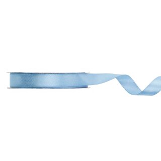 Dekoband Geschenkband Schleifenband 12mm, 25 M Rolle - Nebel Blau