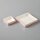 Keksbox Cookie Schachtel Transparent - 16,3 x 16,3 x 2,5 cm Rosa