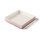 Keksbox Cookie Schachtel Transparent - 16,3 x 16,3 x 2,5 cm Rosa