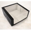 Tortenkarton Cake Box 25,4 x 25,4 x 12 cm Konditor -Black