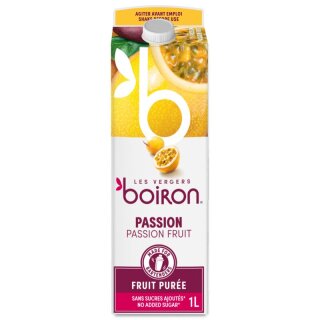Boiron Fruchtpüree ohne Zucker ungekühlt Passionsfrucht 1 Liter