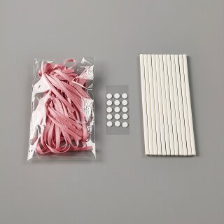 Schleifen Tortendeko Vintagecake - Rosa 12 Stk.