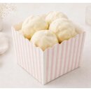 Popbox Popcorn Cake Box fettdicht - gestr. Rosa