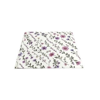Fettpapier Einschlagpapier 25 x 25 cm - 50 Blatt - Flower