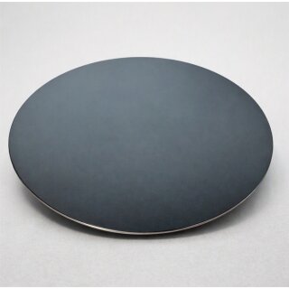 Cake Board ø 25 cm Schwarz 6 mm - Extra stabil