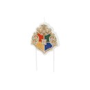 Geburtstagskerze Harry Potter Hogwarts Wappen, 6.7x7.4...