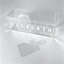 Kuchen Box Acryl Dessert Preps Schichttorte 30x10x12cm