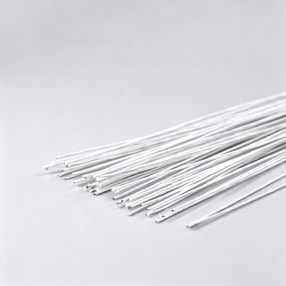 Blumendraht 30 Gauge - weiß - 50 Stk.