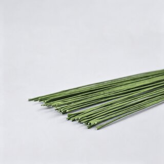 Blumendraht 30 Gauge - grün - 50 Stk.